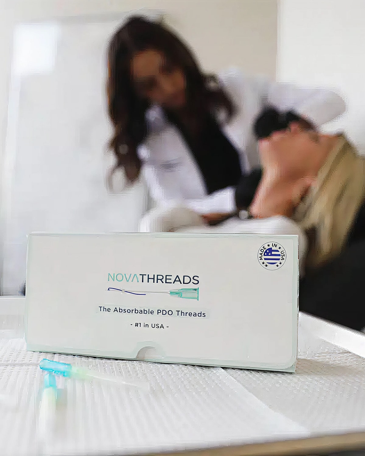 NovaThreads PDO threads in a clinical setting.